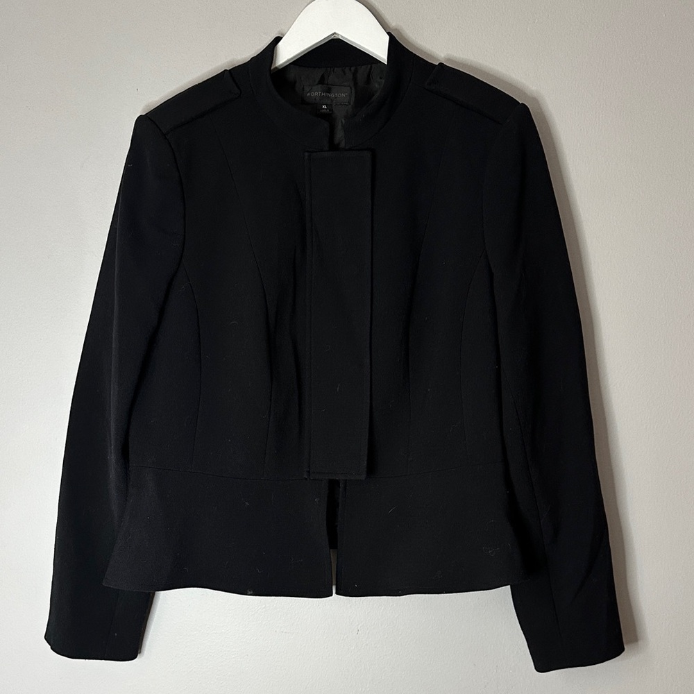Worthington Classic Black Women's Blazer size XL